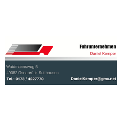 Fuhrunternehmen Daniel Kemper